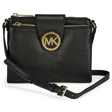 michael kors fulton large crossbody bag|Fulton Large Pebbled Leather Crossbody Bag .